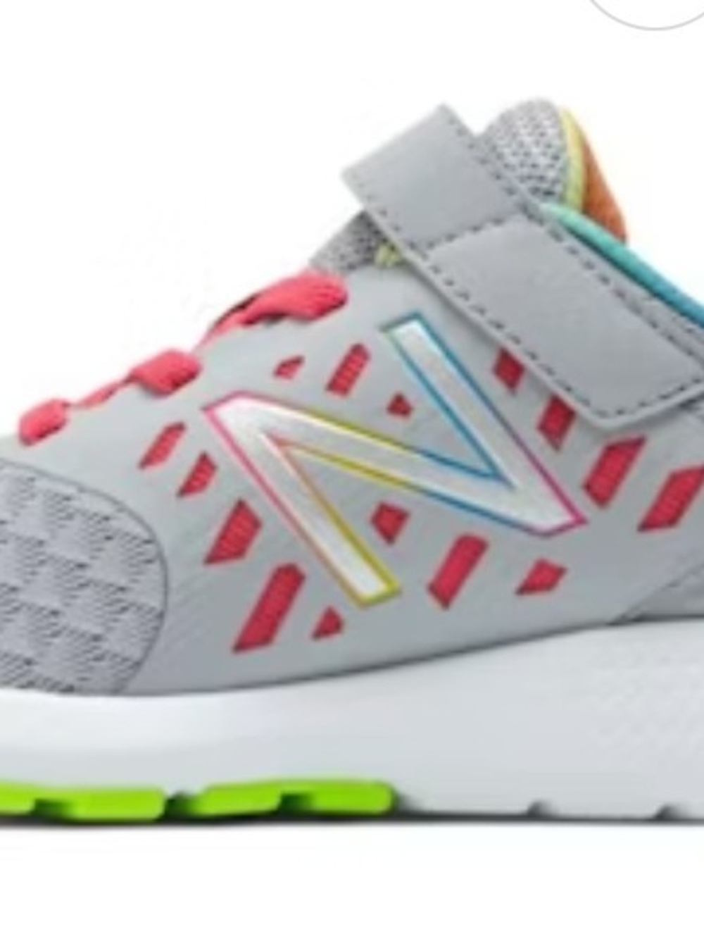 New Balance FuelCore Toddler Gray/Pink Sneakers Size 5